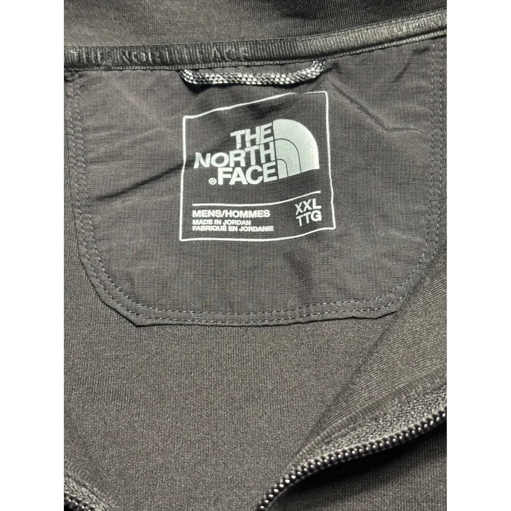 The North‎ Face Mens Full Zip Jacket Fleece Lined Black XXL